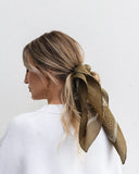 The Classic Floral Silk Scarf