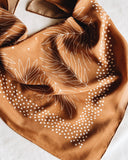 Sun Palms Silk Scarf