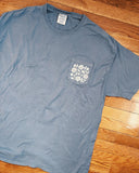 XL Blockprinted Floral Pocket T-Shirt 2