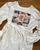 MEDIUM Improv Quilt #2 Reversible Dress