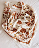 Desert Floral Silk Scarf