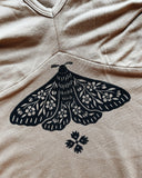 SMALL Moth Bodysuit in Fennel Seed