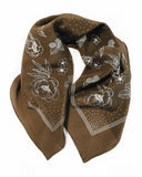 The Classic Floral Silk Scarf