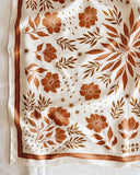 Desert Floral Silk Scarf