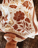 Cotton Desert Floral Bandana Scarf