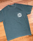 L Blockprinted Floral Pocket T-Shirt
