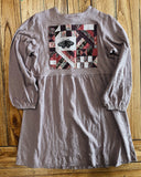 MEDIUM Improv Quilt #3 Reversible Dress