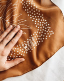 Sun Palms Silk Scarf