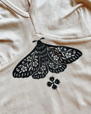 XS,M,L Moth Bodysuit in Sandstorm