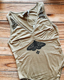 SMALL Moth Bodysuit in Fennel Seed