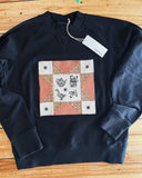 SMALL Cottage Quilt Sweatshirt