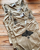 SMALL Moth Bodysuit in Fennel Seed
