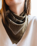 The Classic Floral Silk Scarf