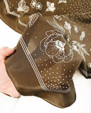 The Classic Floral Silk Scarf
