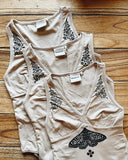 XS,M,L Moth Bodysuit in Sandstorm