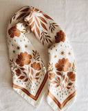 Desert Floral Silk Scarf