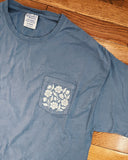 XL Blockprinted Floral Pocket T-Shirt 2