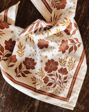 Cotton Desert Floral Bandana Scarf