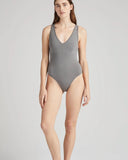 SMALL Moth Bodysuit in Fennel Seed
