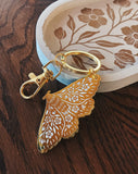 Moth Keychain