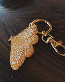 Moth Keychain