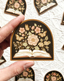 Book Lover Sticker 2.5"