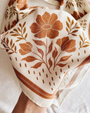 Desert Floral Silk Scarf