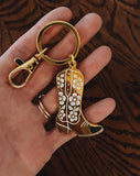 Cowboy Boot Keychain