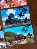 Postcard Prints - Quilt Print Continued (Black & White Ink)