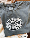 MADE TO ORDER Boxy Fish Patch Tee