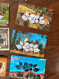 Postcard Prints - Pixelated Floral