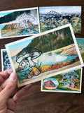Postcard Prints - Mushroom Print