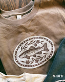 MADE TO ORDER Boxy Fish Patch Tee