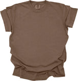 Trout Panel Unisex Tee Monochrome Brown